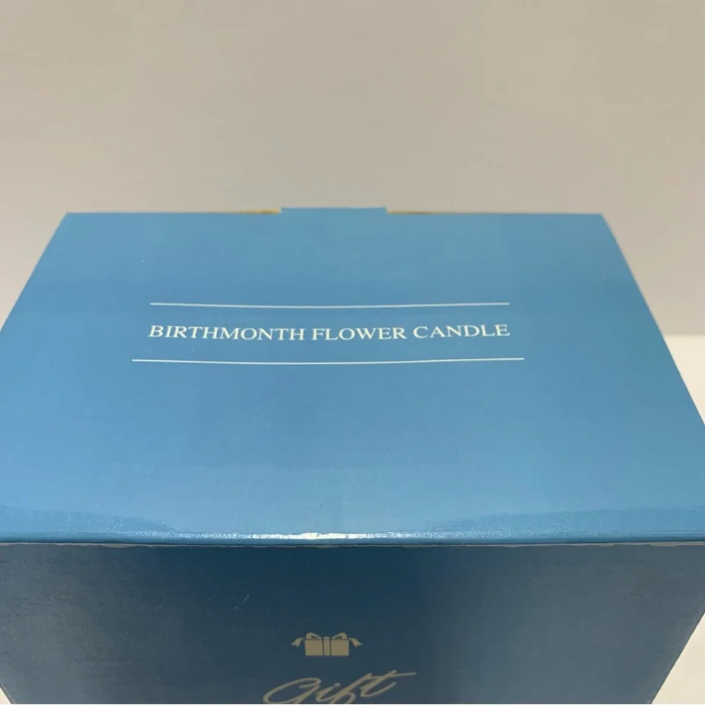 Vintage Avon December Narcissus Birth Flower Ceramic Candle Jar Butterfly Lid